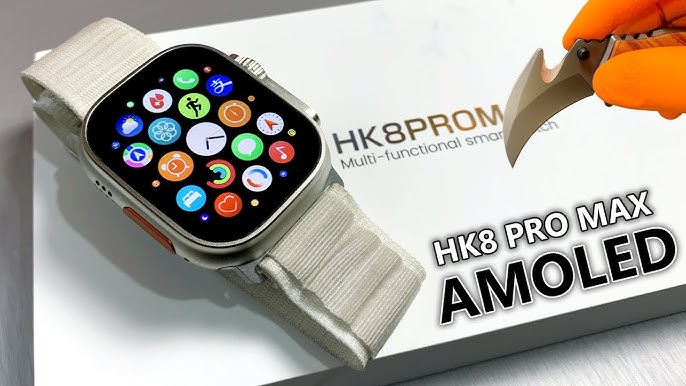 HK8 Pro Max Ultra Amoled display Smart Watch 49mm Price in Bangladesh -  ShopZ BD