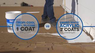 Henry: How To Choose Acrylic vs Silicone White Roof Coating