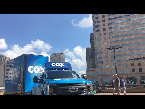 Cox Virtual Reality New Orleans Set Up