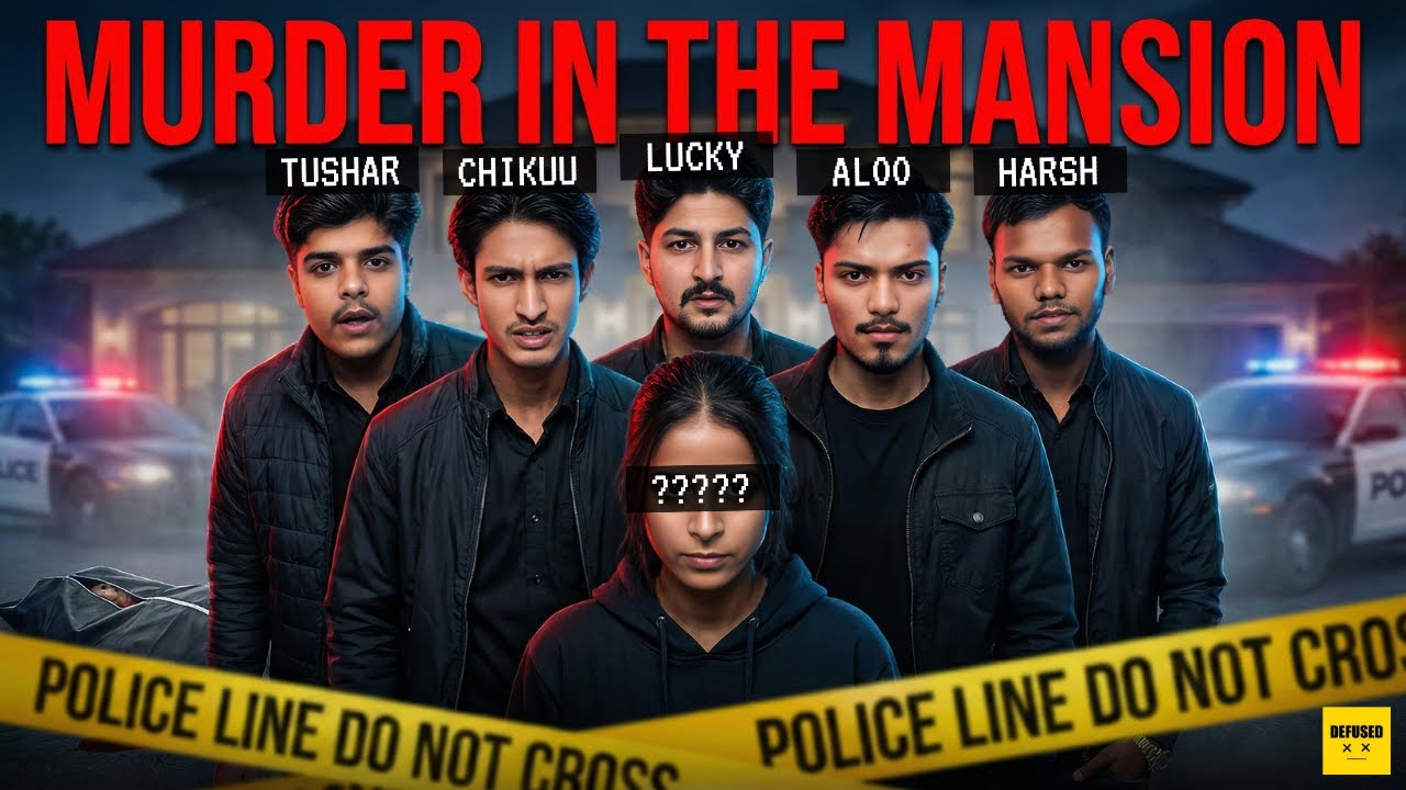 MURDER IN THE MANSION | MURDER MYSTERY | WE TWOO