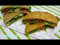 Pan de vegetales para sandwich//Recetas Saludables //Recetas Simples