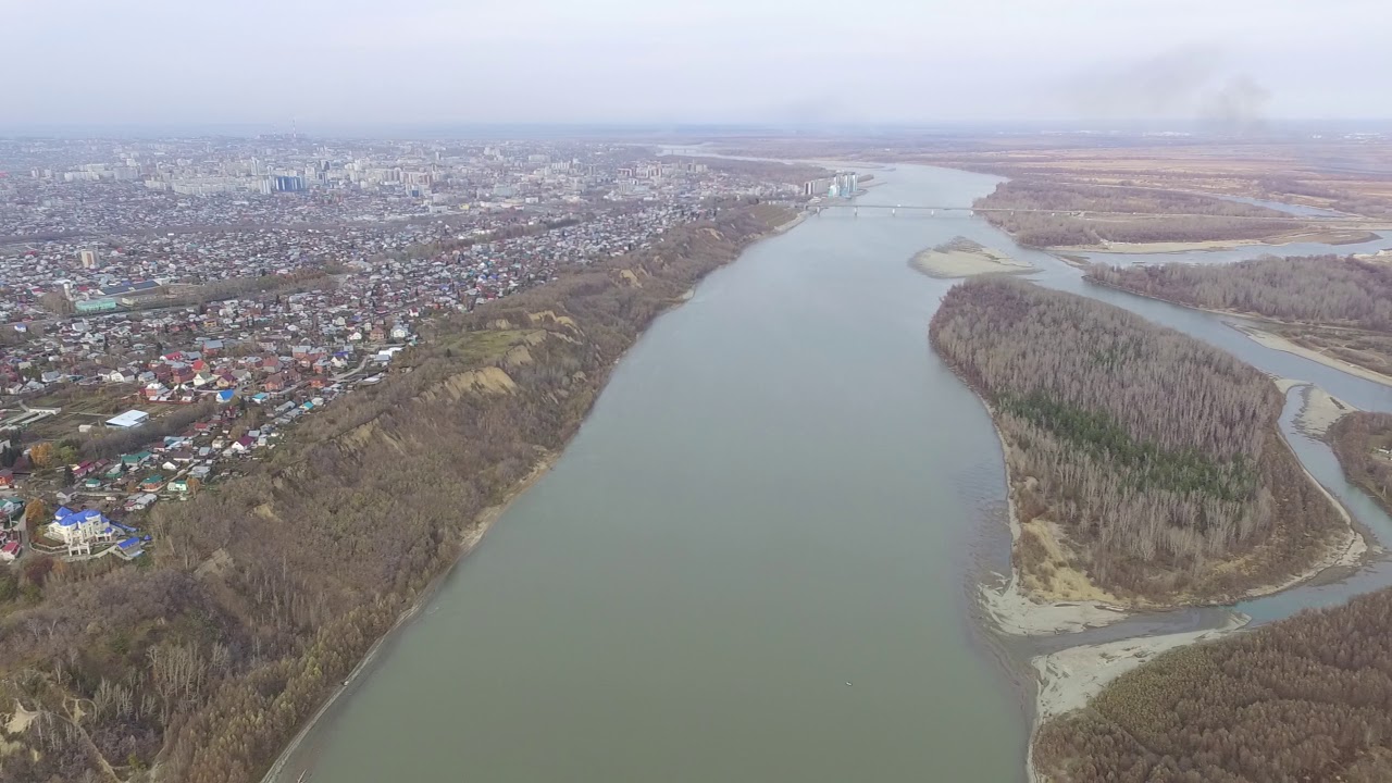 Прогулка по реке Обь в Барнауле