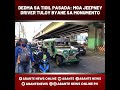 Dedma sa tigil pasada: Mga jeepney driver tuloy byahe sa Monumento