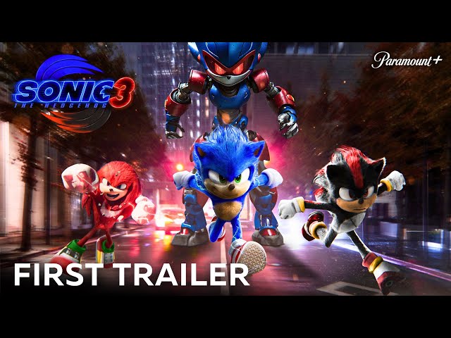 Sonic The Hedgehog 3 – First Trailer (2024) Paramount Pictures class=