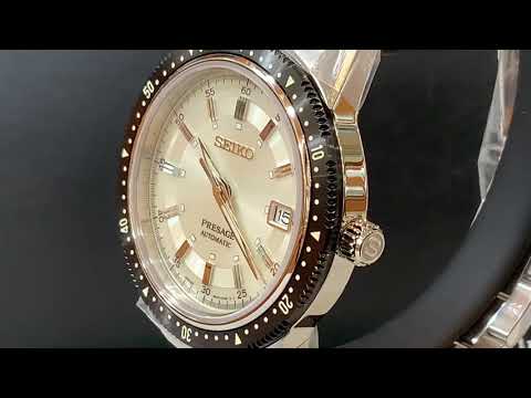 Unboxing and review of the Seiko Presage 1964 Crown Chronograph SPB127,  SPB129 & SPB131 - YouTube