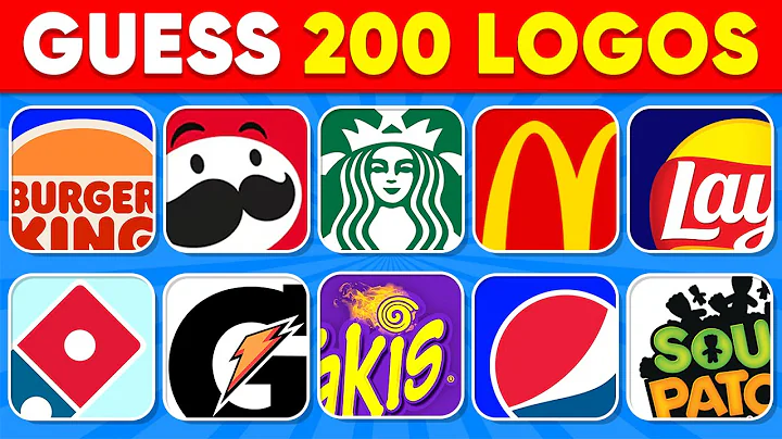 Guess the Logo in 2 Seconds | 200 Famous Logos 🥇🍏 | Food & Drink Edition | Logo Quiz Challenge 2025