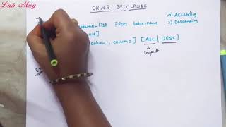 ORDER BY CLAUSE in SQL || SQL in Telugu
