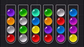 Ball Sort Puzzle - Color Game Level 129 Solution screenshot 5