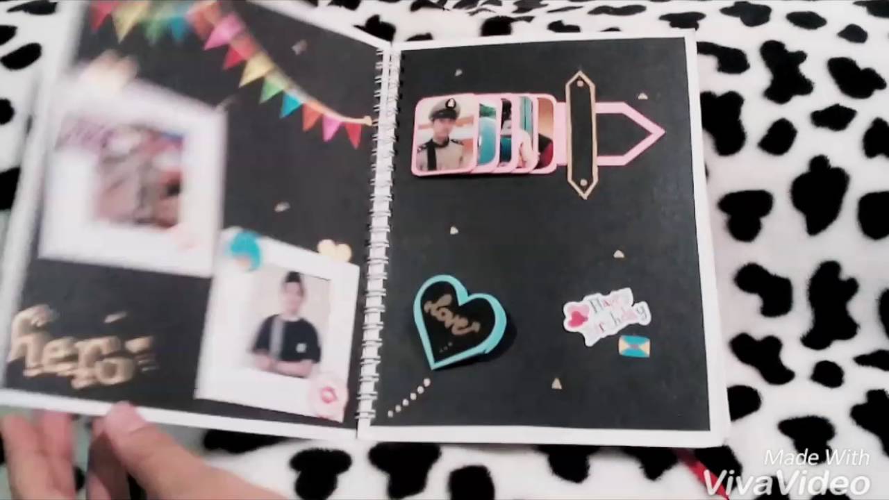 scrapbook for boyfriend birthday