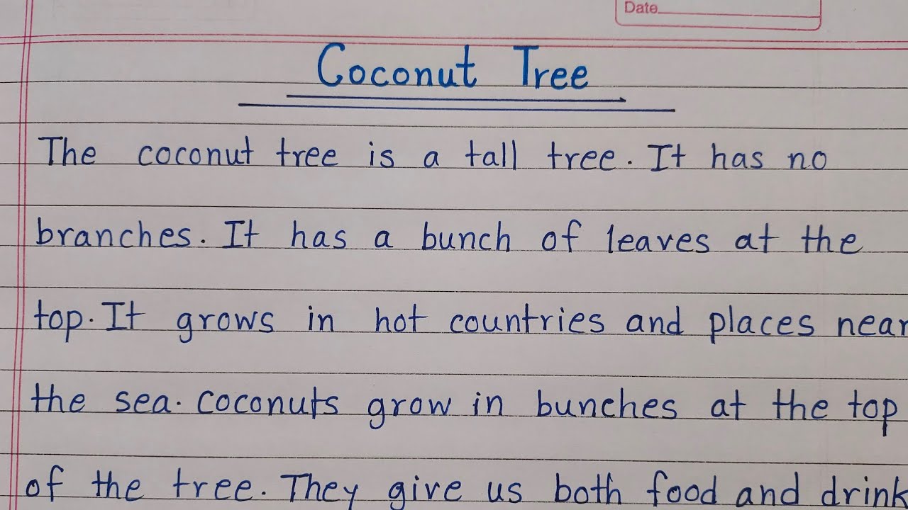 essay on coconut tree in konkani language