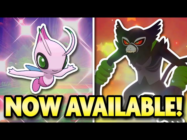 Zarude & Shiny Celebi 6IV Pokémon the Movie Coco Pokemon Sword & Shield  TRADING