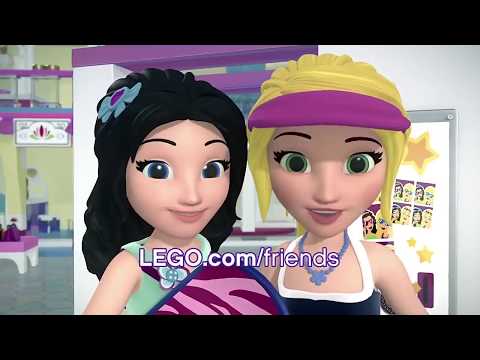 Lego Friends 2014 Heartlake Shopping Mall Commercial