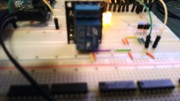 Dual 8 bit shift registers