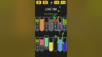 Water sort puzzle level 7169