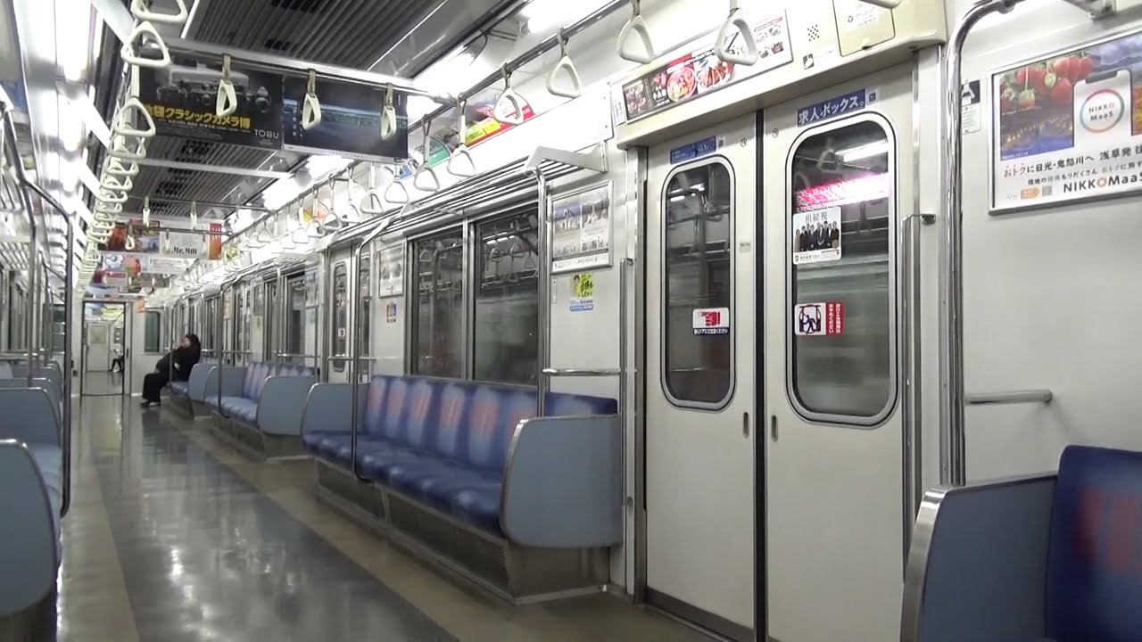 東武30000系乗車　東武東上線 森林公園～若葉　32603で撮影（走行音・車内映像）