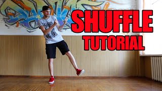 HOW TO SHUFFLE DANCE. FOOTWORK. FAST TUTORIAL FOR BEGINNERS