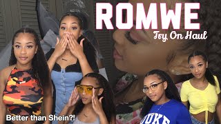 Romwe Try On Haul Summer 2020