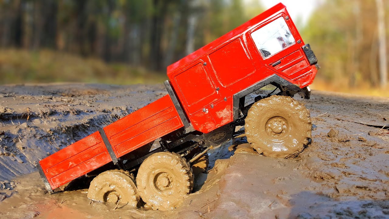 RC Truck Mud OFF Road 6x6 MAN KAT1 Extreme — RC Extreme Pictures - YouTube