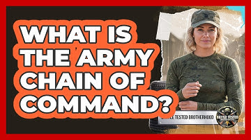What Is The Army Chain Of Command?