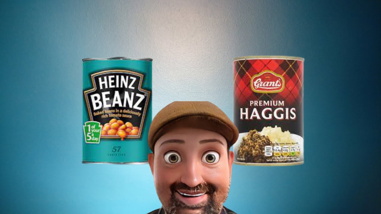 American Tasting Beans on Toast and HAGGIS YouTube