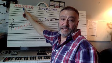 Treble Clef Ledger Lines Video