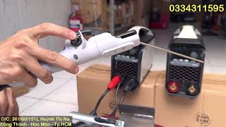 Hướng dẫn sử dụng máy hàn tig không dùng khí MMA200HF TOPGUN Úc rất dễ hàn dành cho thợ mới
