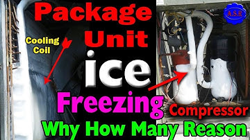 HVAC Problem Solutions Full ice freezing in evaporator coil Suction pipe How many reasons Learn