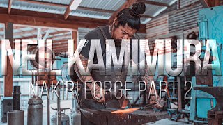 Neil Kamimura  Nakiri Knife Forge Part 2