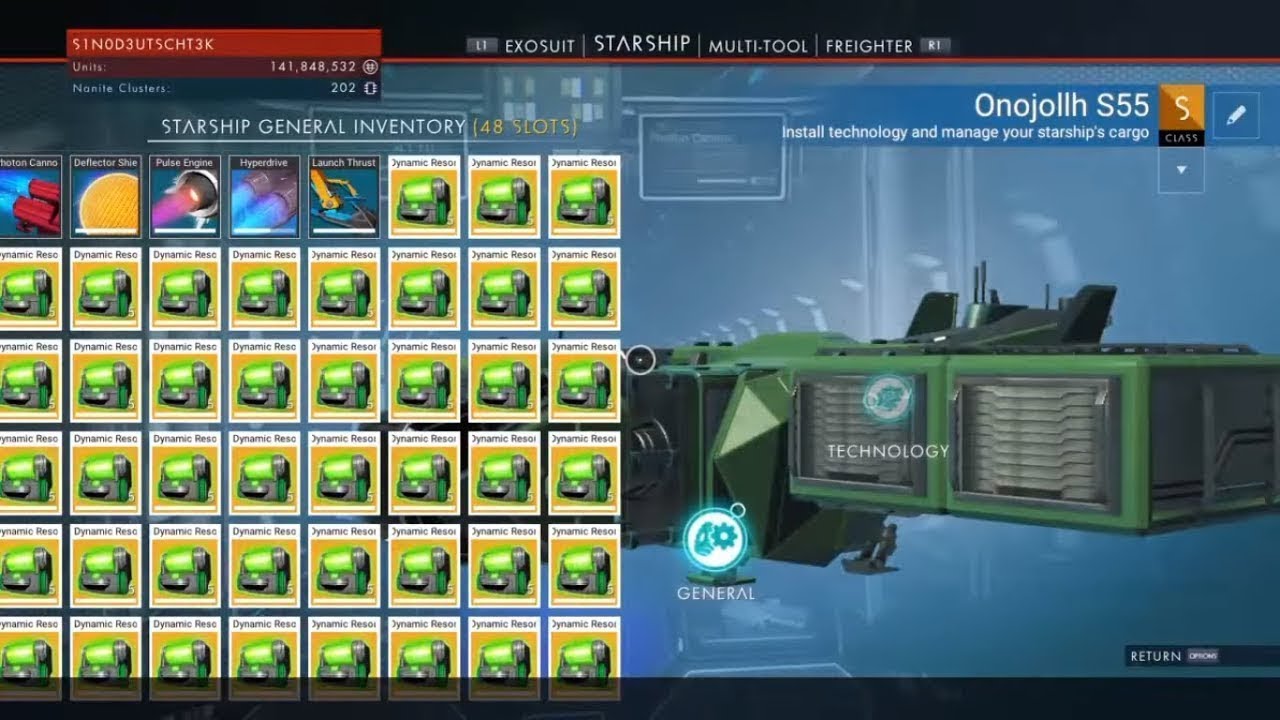 No Man's Sky Next | Duplication & money Glitch 1.52 (No patched)
