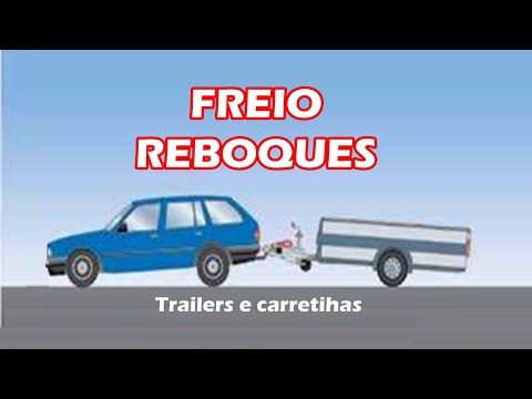 Vídeo: Como você libera os freios a ar em um trailer?