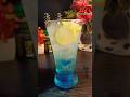 Blue curacao mocktail ASMR🍹#asmr #mocktail