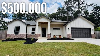 Inside a $500,000 NEW CONSTRUCTION Home in Magnolia, TX