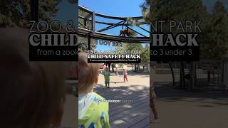 Parent Safety Hack for Zoos & Theme Parks 🦺🐅 from a mom to 3 toddlers • SafetyTat