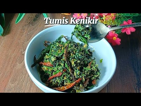 Resep Tumis Daun Kenikir