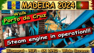 MADEIRA 2024 - Porto da Cruz - Scenic walk - UltraWide 4K - 10bit color - HiFi - Binaural #Tramtarie