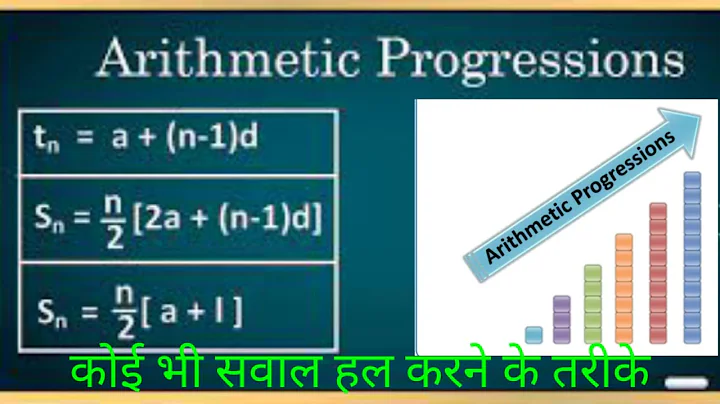 Arithmetic Progression | (GMAT/GRE/CAT/Bank PO/SSC CGL)