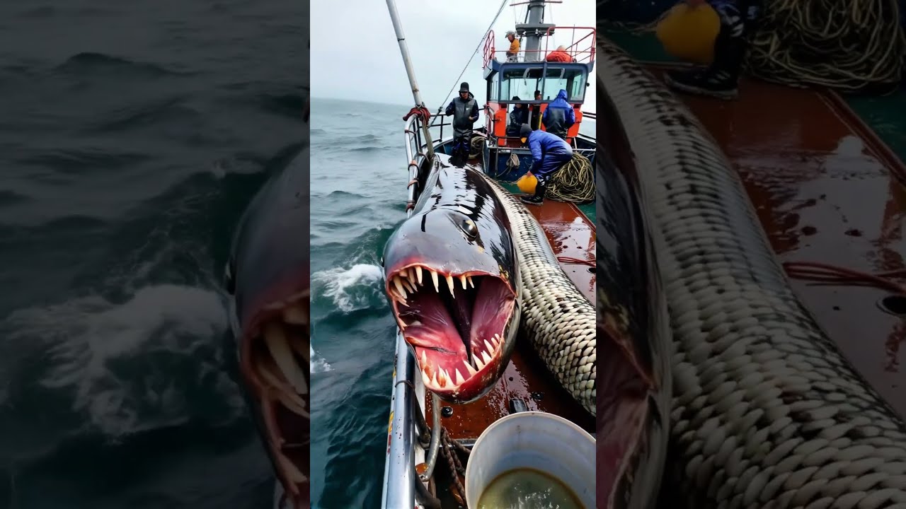 GIANT Sea Creature Caught By Fishermen 