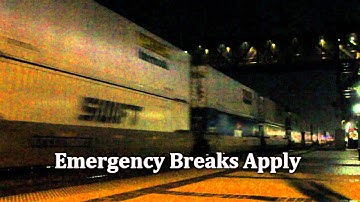 BNSF goes into EMERGENCY at Fullerton