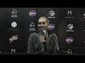 Elina Vesnina after pulling out - Hobart International 2014