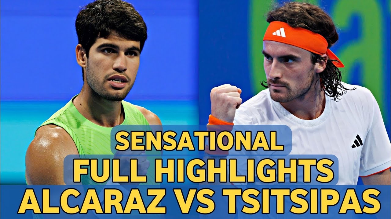 Carlos Alcaraz Top Class vs Stefanos Tsitsipas Amazing Tennis Highlights - Before Indian Wells 2026