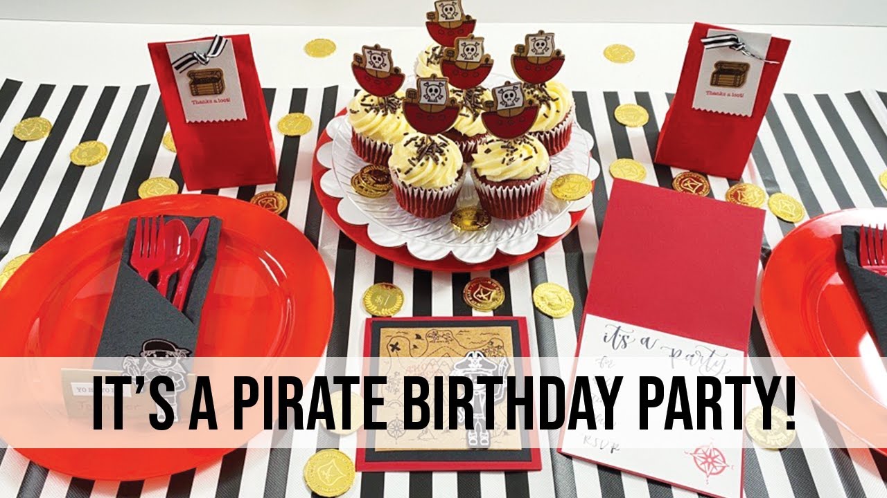 It's A Pirate Birthday Party! 