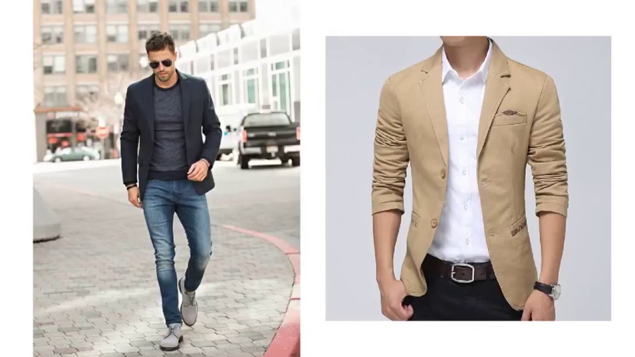 mens casual suits with jeans