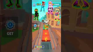 Subway surfers -Jake🆚Ninja game play #subwaysurfers #shorts #shortvideo