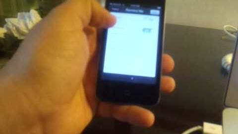 iOS first video hands on