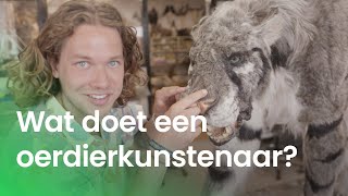 Hoe maak je van botten een oerdier?