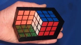 Tony Fisher's signed Cubillusion (past auction) - Custom Made twisty Puzzle