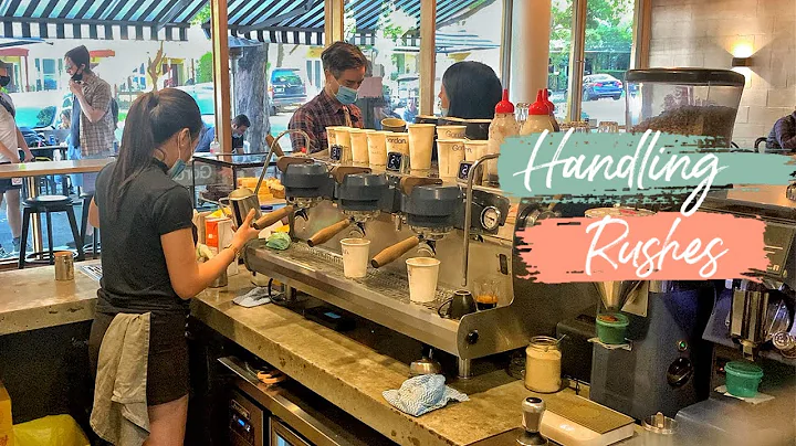 [Barista Vlog] When The Waves of Rush Coming In | ...