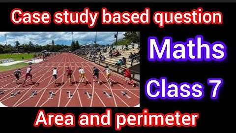 Case study based question | Perimeter and area | Class 7 maths | Area and circumference of circles