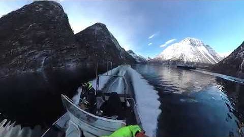 Garmin 360 hyperframe edit from Nærøyfjorden Norway