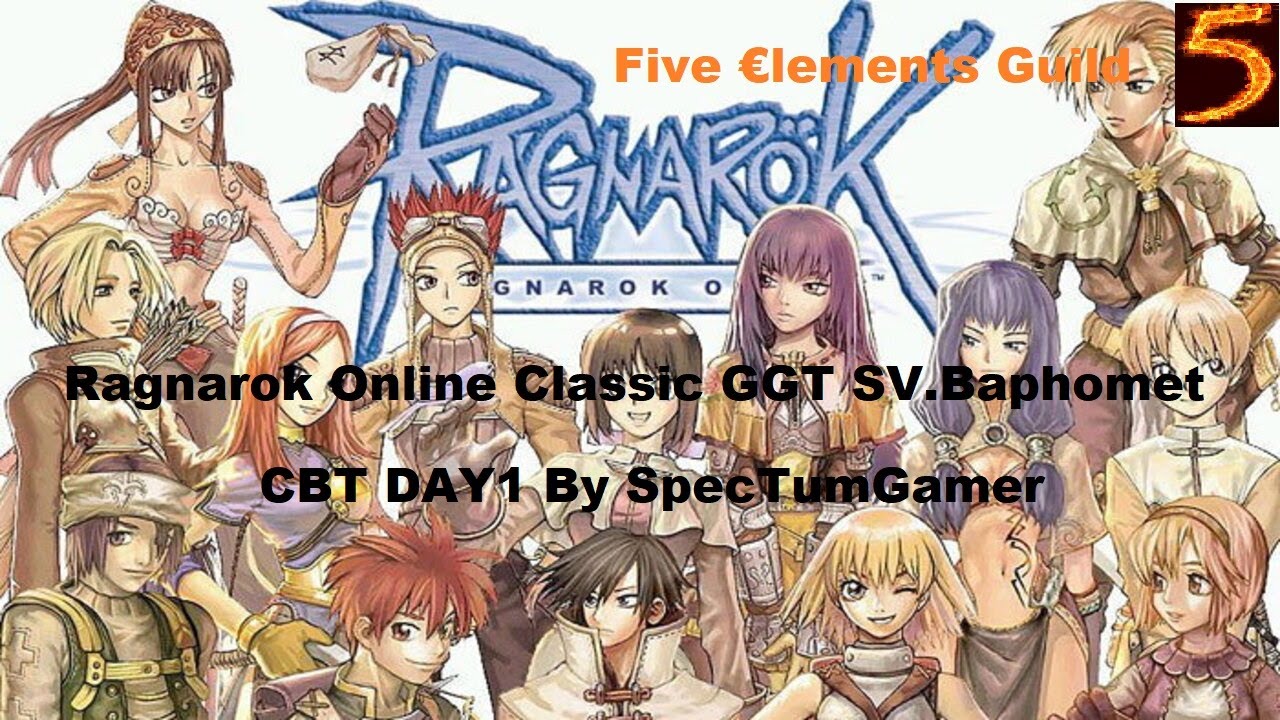 Ragnarok Online Classic GGT SV.Baphomet CBT Day 1 YouTube